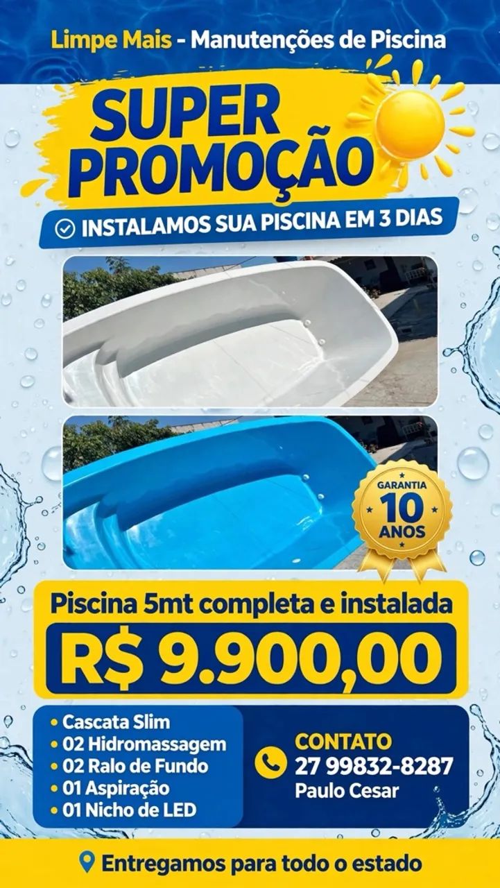 Piscina 4, 5 e 6 metros - Foto 2