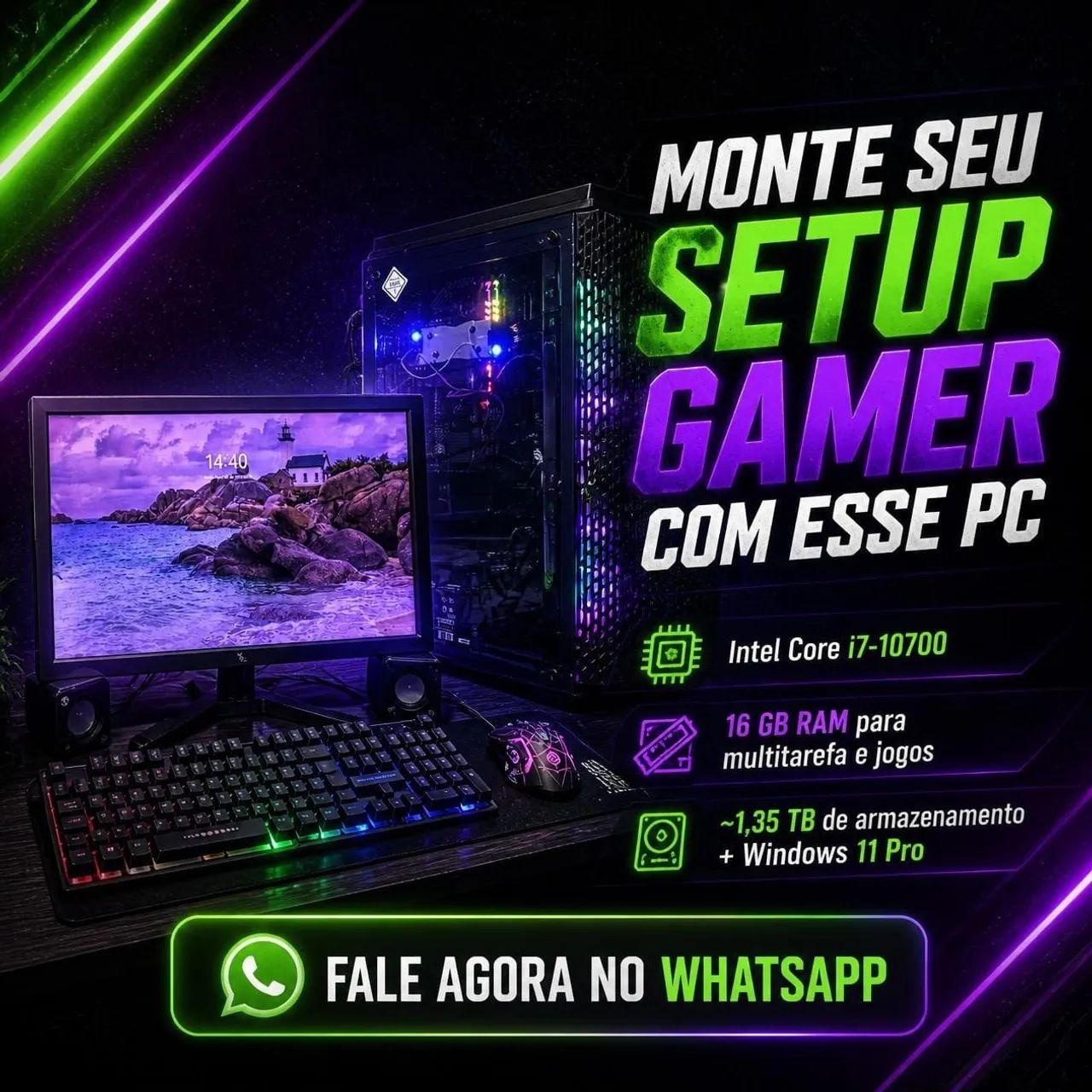 COMPUTADOR GAMER - Foto 3