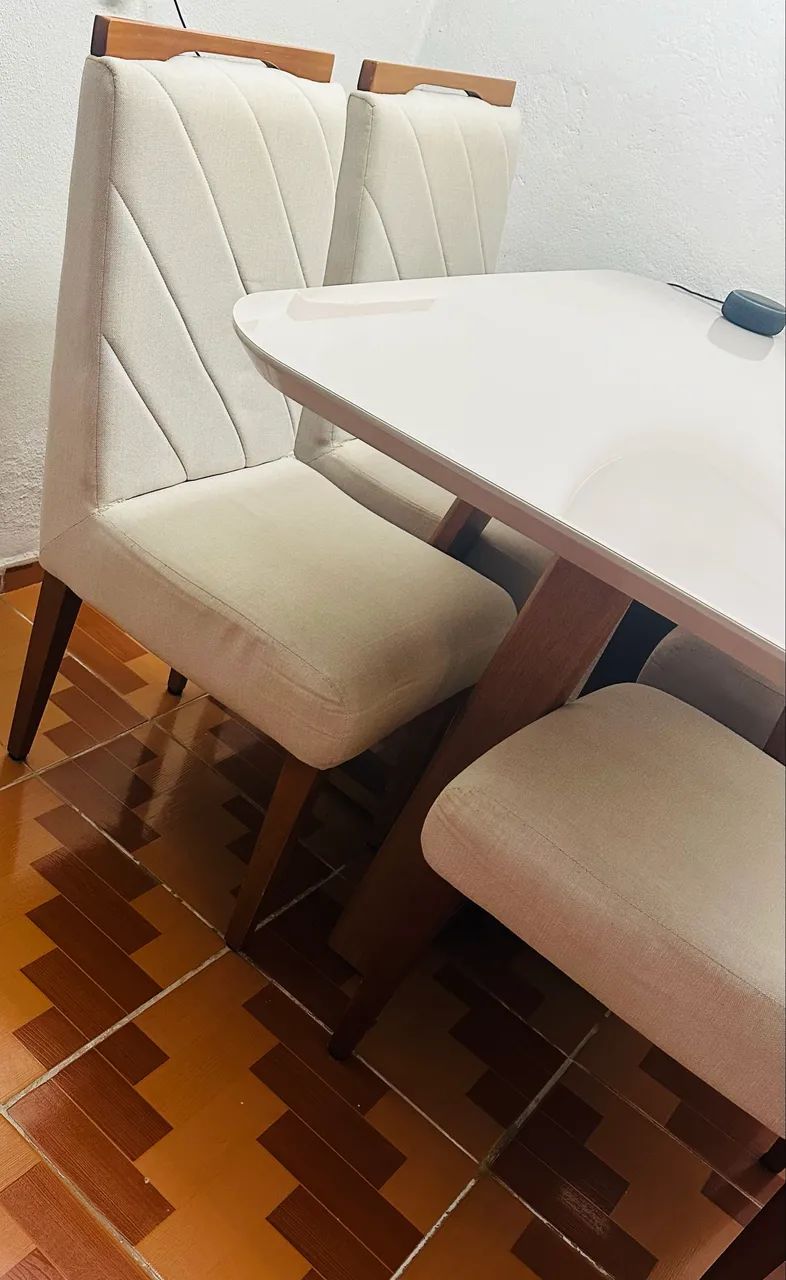 4 Cadeira para mesa em madeira maciça  - Foto 2