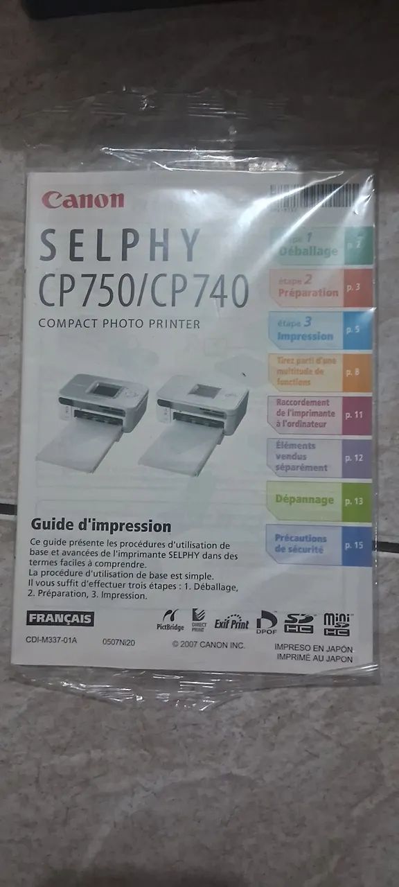 Impressora Canon Selphy CP 740 - Foto 2