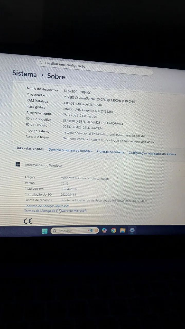 NOTEBOOK LENOVO À VENDA! - Foto 3