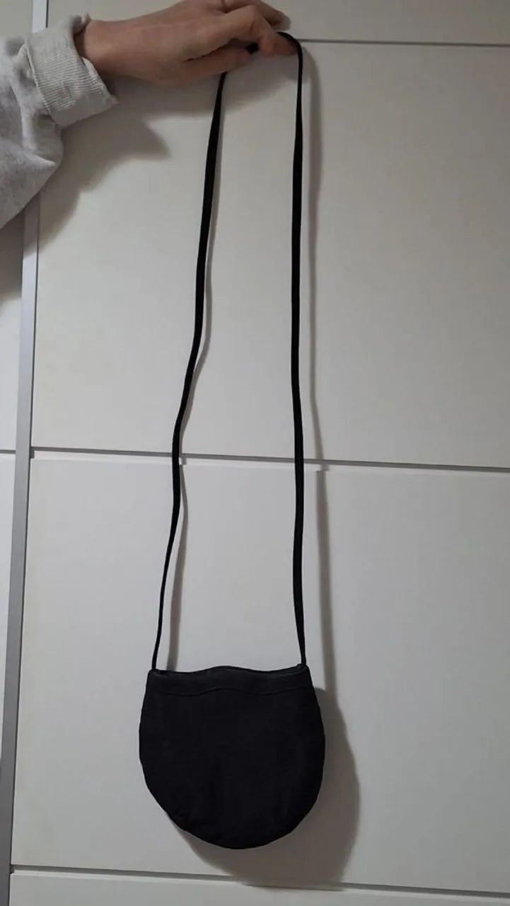 Bolsa preta vintage  - Foto 4