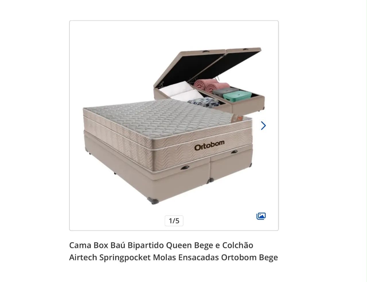 Cama Queen Ortobom  - Foto 4