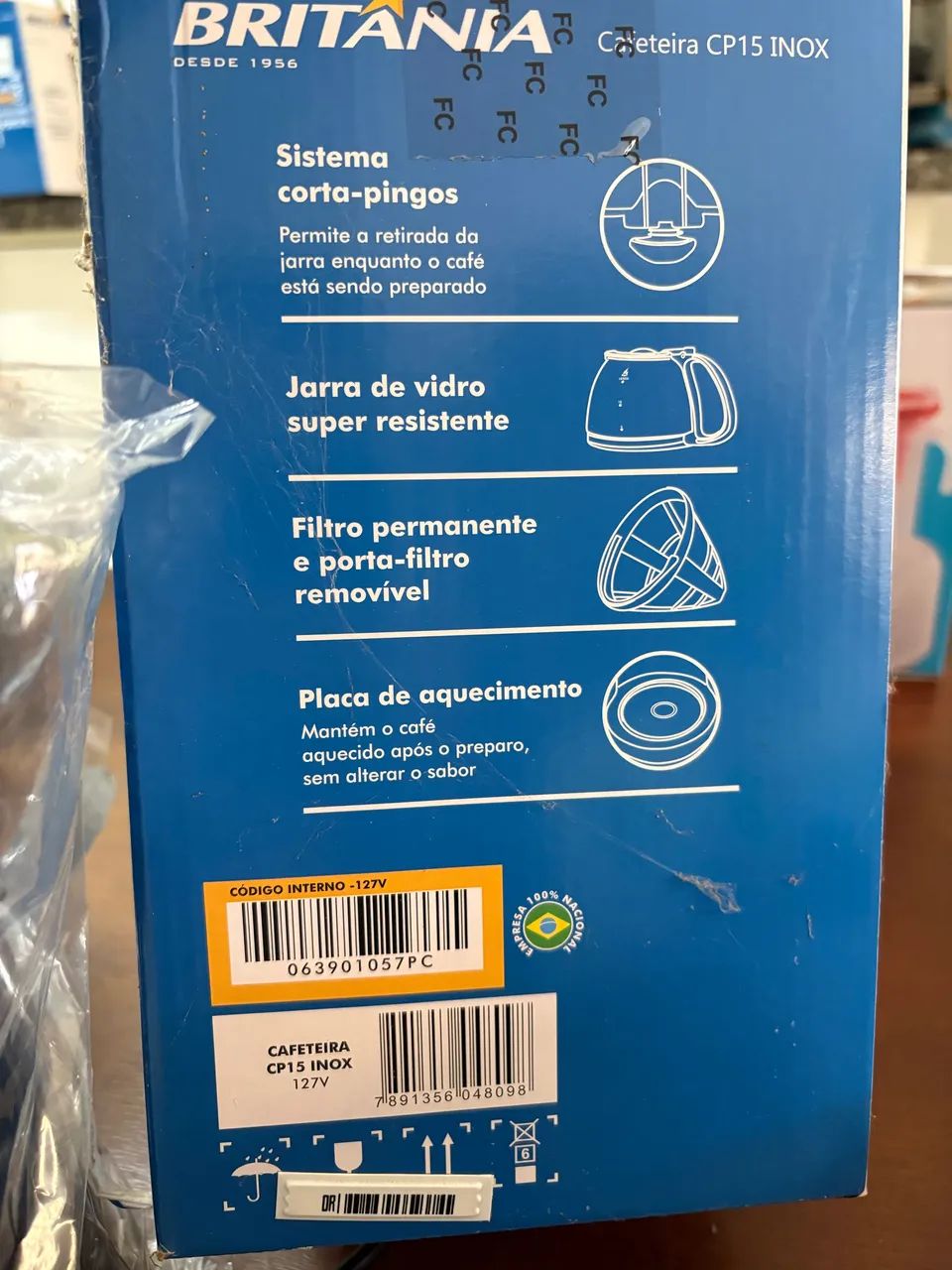 Cafeteira Britânia 127V - Lacrada - Foto 3