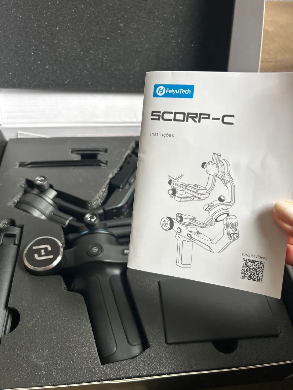 Gimbal FeiyuTech Scorp-C - USADO 1x - Foto 2