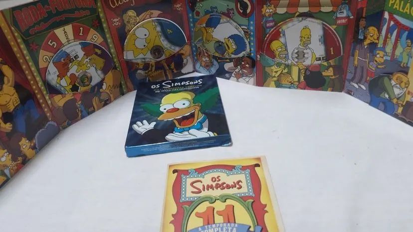 DVD Box Quadruplo Os Simpsons- A 11ª Temporada Completa - Edição Para Colecionador (23958) - Foto 5
