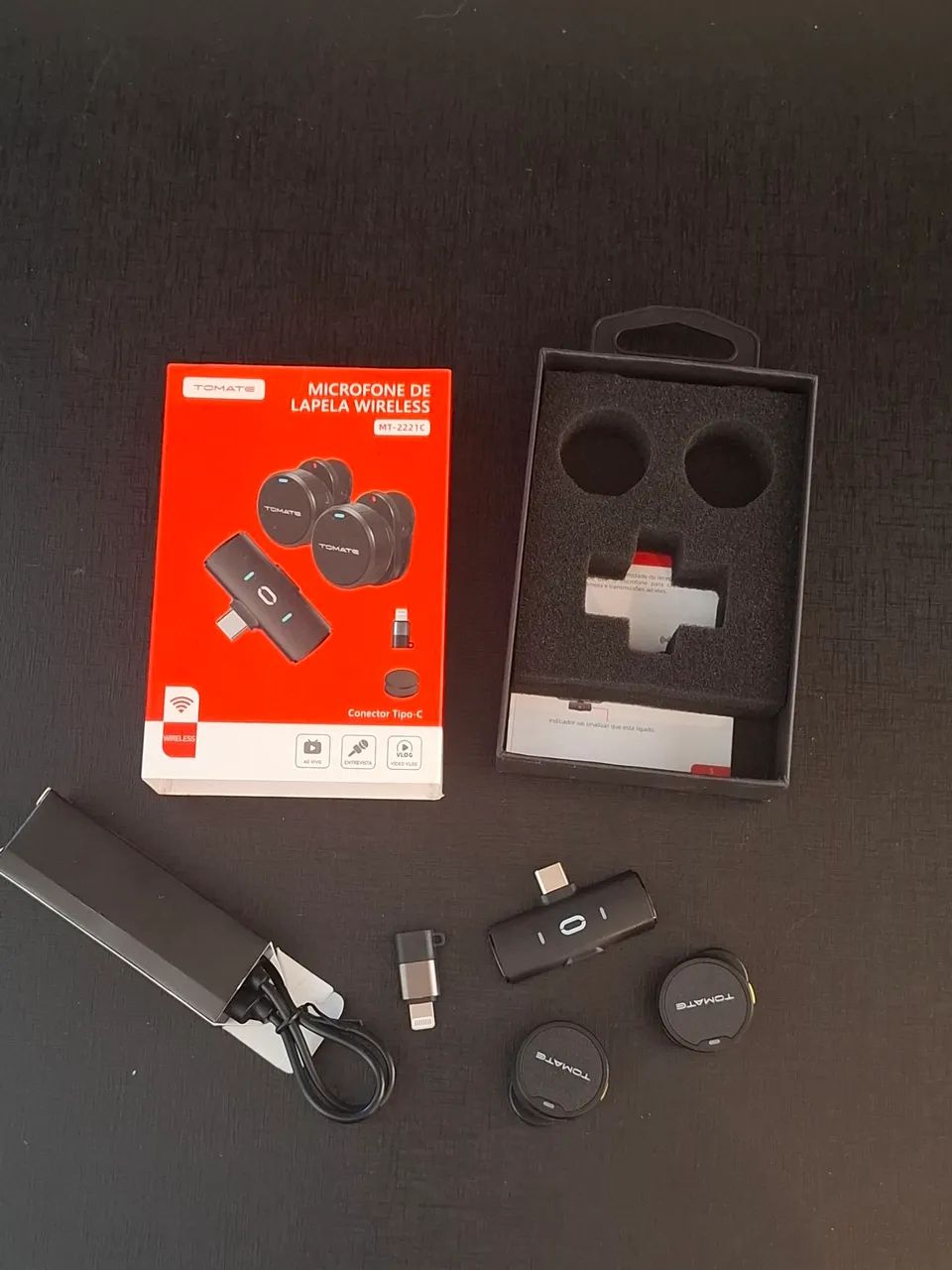 Microfone de lapela profissional  - Foto 4