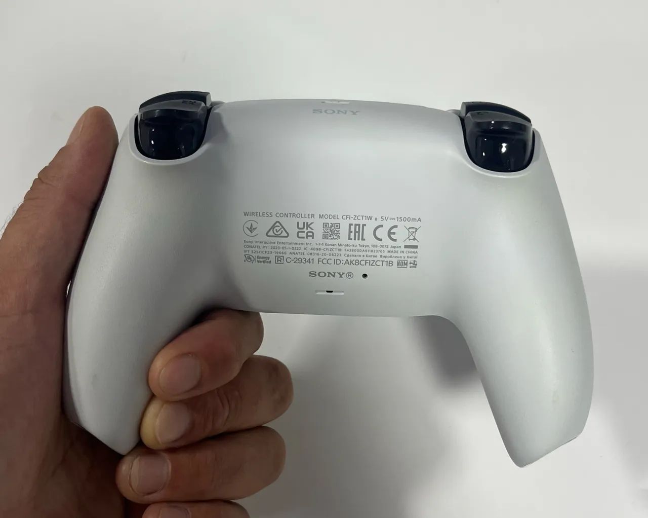 CONTROLE DE PS5 BRANCO ORIGINAL - Foto 2