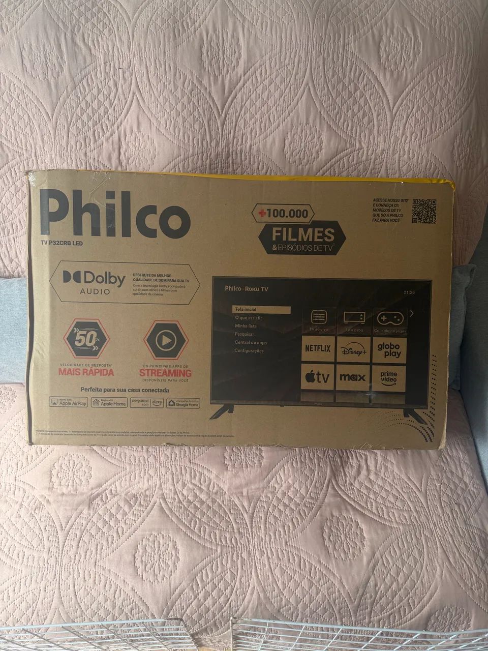 Vendo televisão smart 32 polegadas nova na caixa 