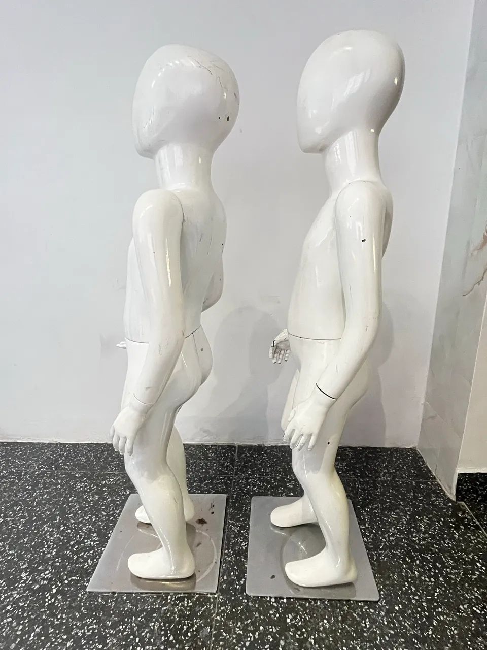 Manequim Corpo Inteiro Feminino e Masculino - Branco - Foto 4