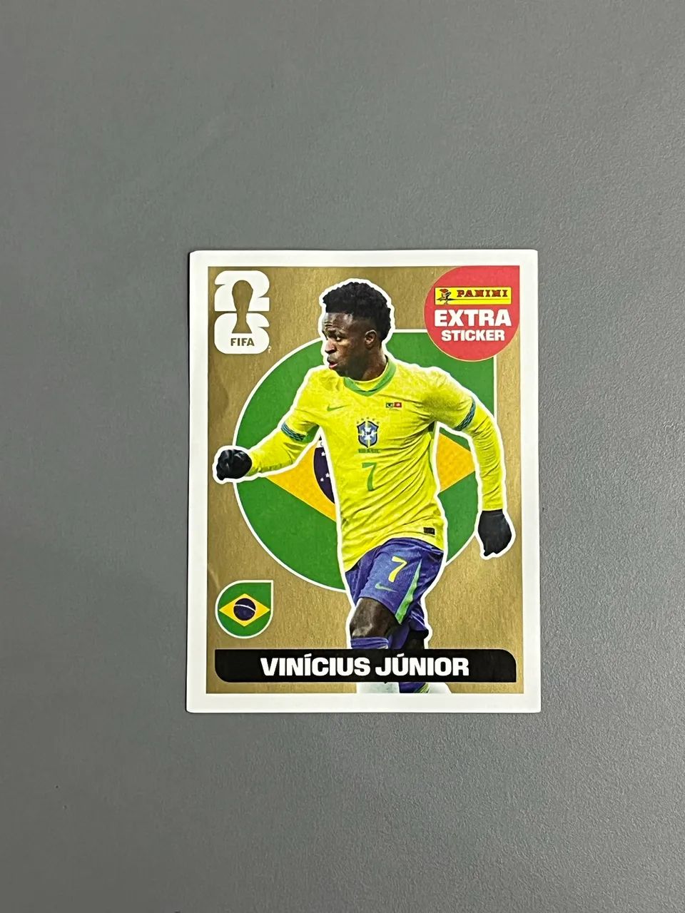 Figurinha Extra Vinícius Júnior Bronze