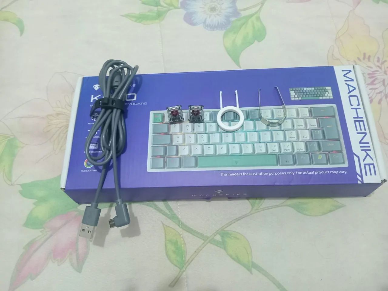 Teclado machenike k500 switch brown - Foto 5