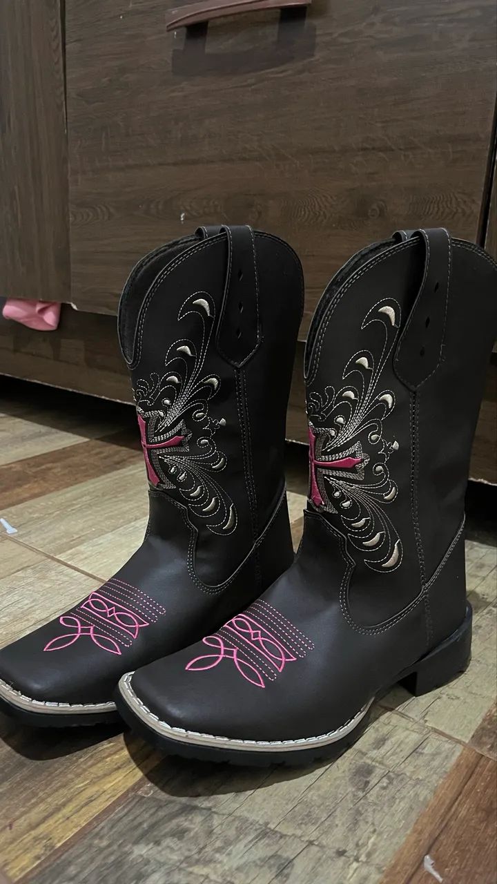 Bota texana feminina - Foto 2
