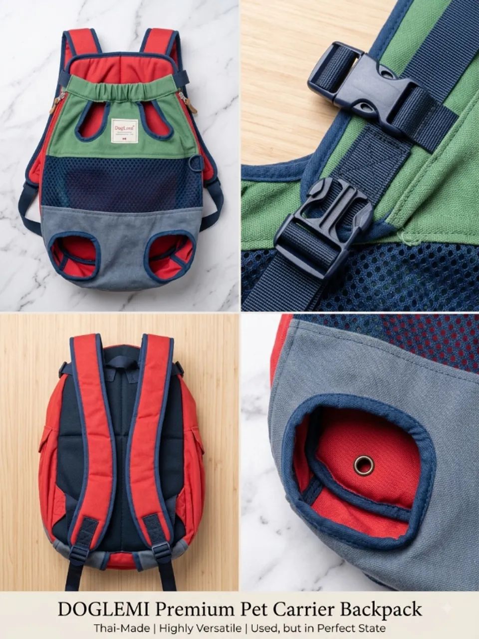 Mochila Canguru ergonômica DogLemi 