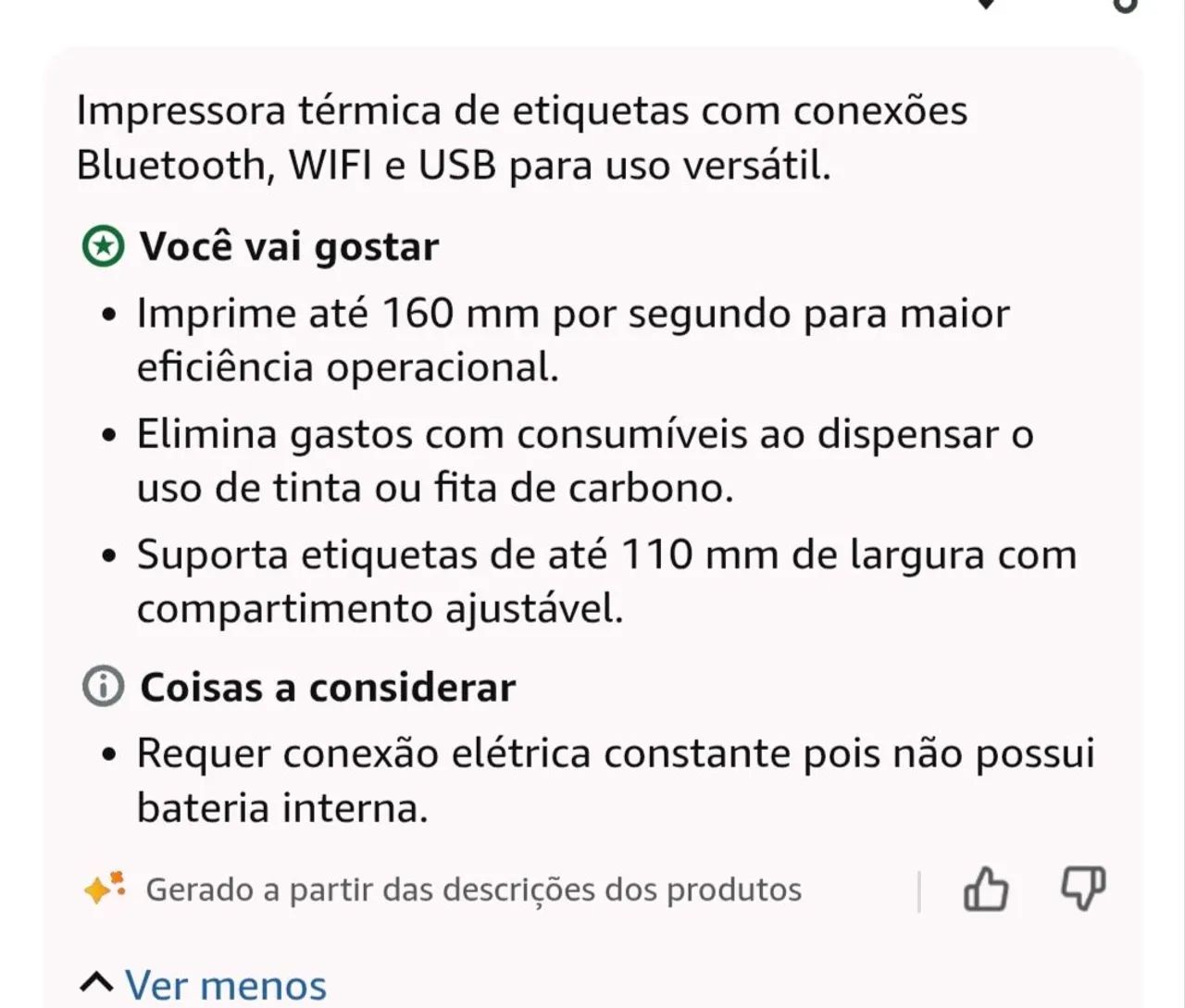 Impressora de etiquetas para trabalho  - Foto 3