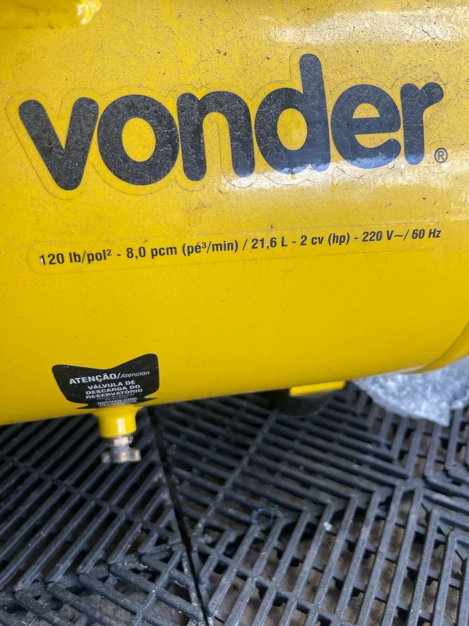 Compressor 21 litros vonder - Foto 2