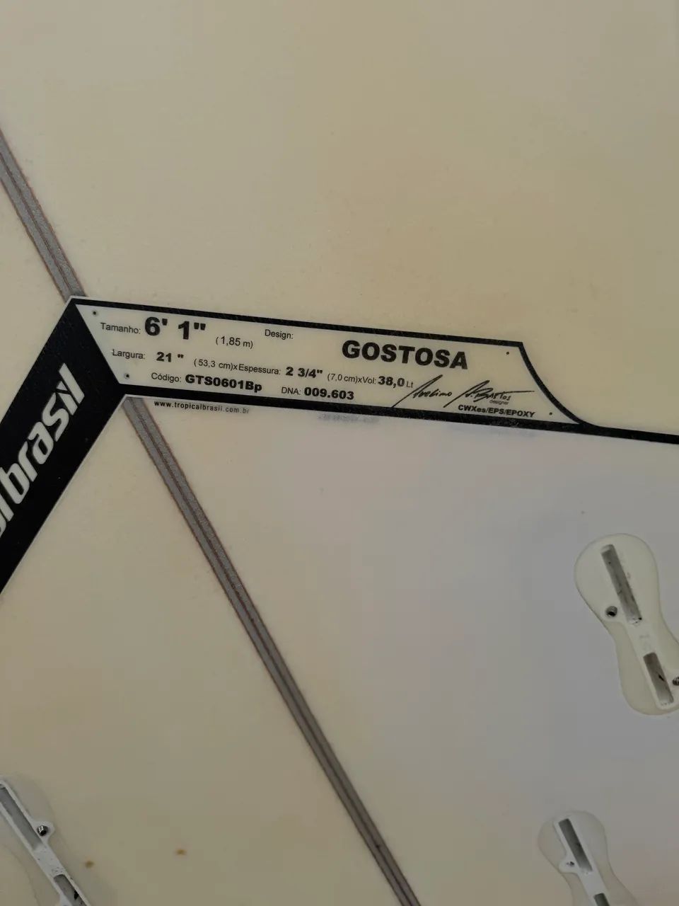 Prancha 6,1 38 litros epóxi  - Foto 4