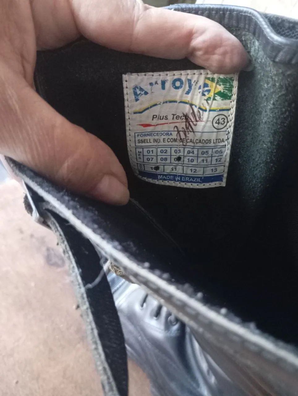 Bota Militar em couro Arroyo  - Foto 3
