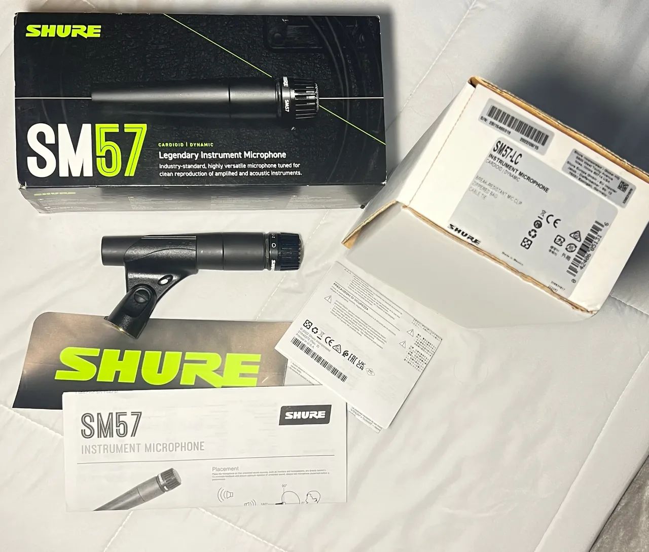Shure SM57 Microfone Em Estado De Zero - Foto 2