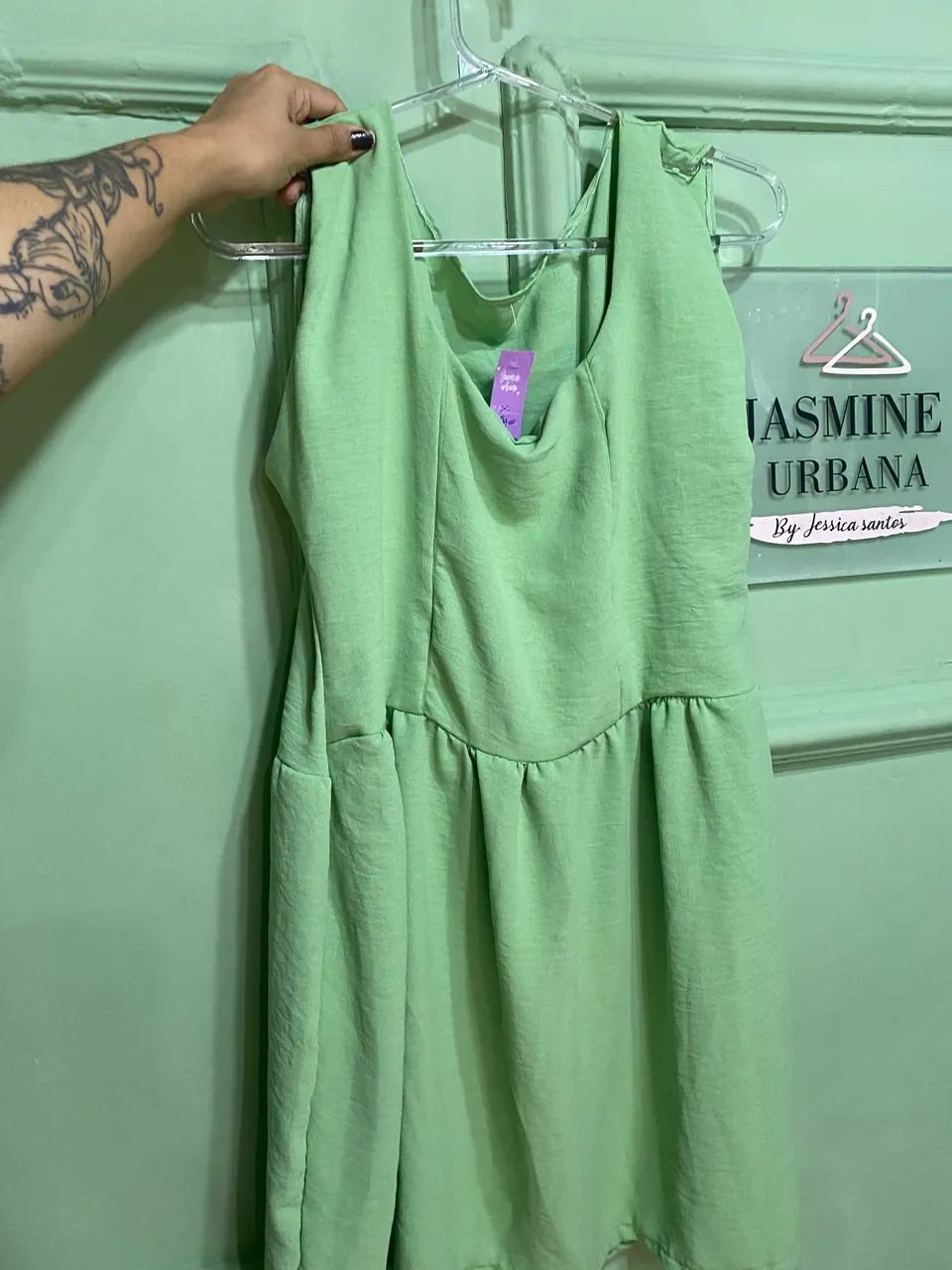 Vestido verde  - Foto 2