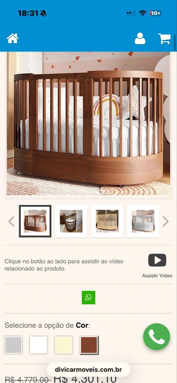 Berço 2 em 1  - Foto 4