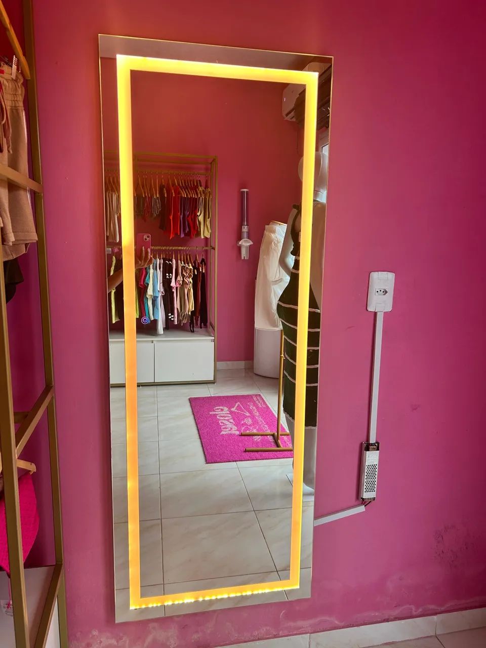 Vendo Espelho De Led Grande 