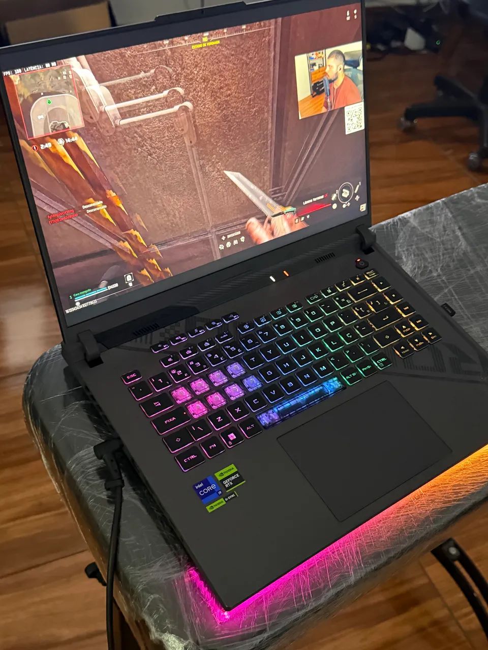 Notebook Gamer Rog Strix G16 RTX4070 Intel Core i9 13980hx 32gb Ram 1TB SSD  - Foto 2