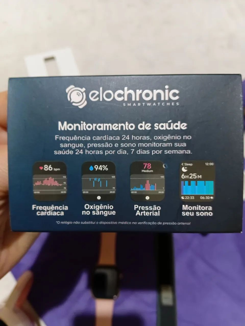 Relógio inteligente  - Foto 5