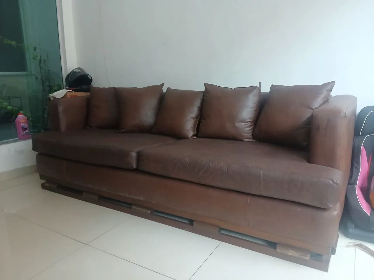 Sofa Marrom  - Foto 4