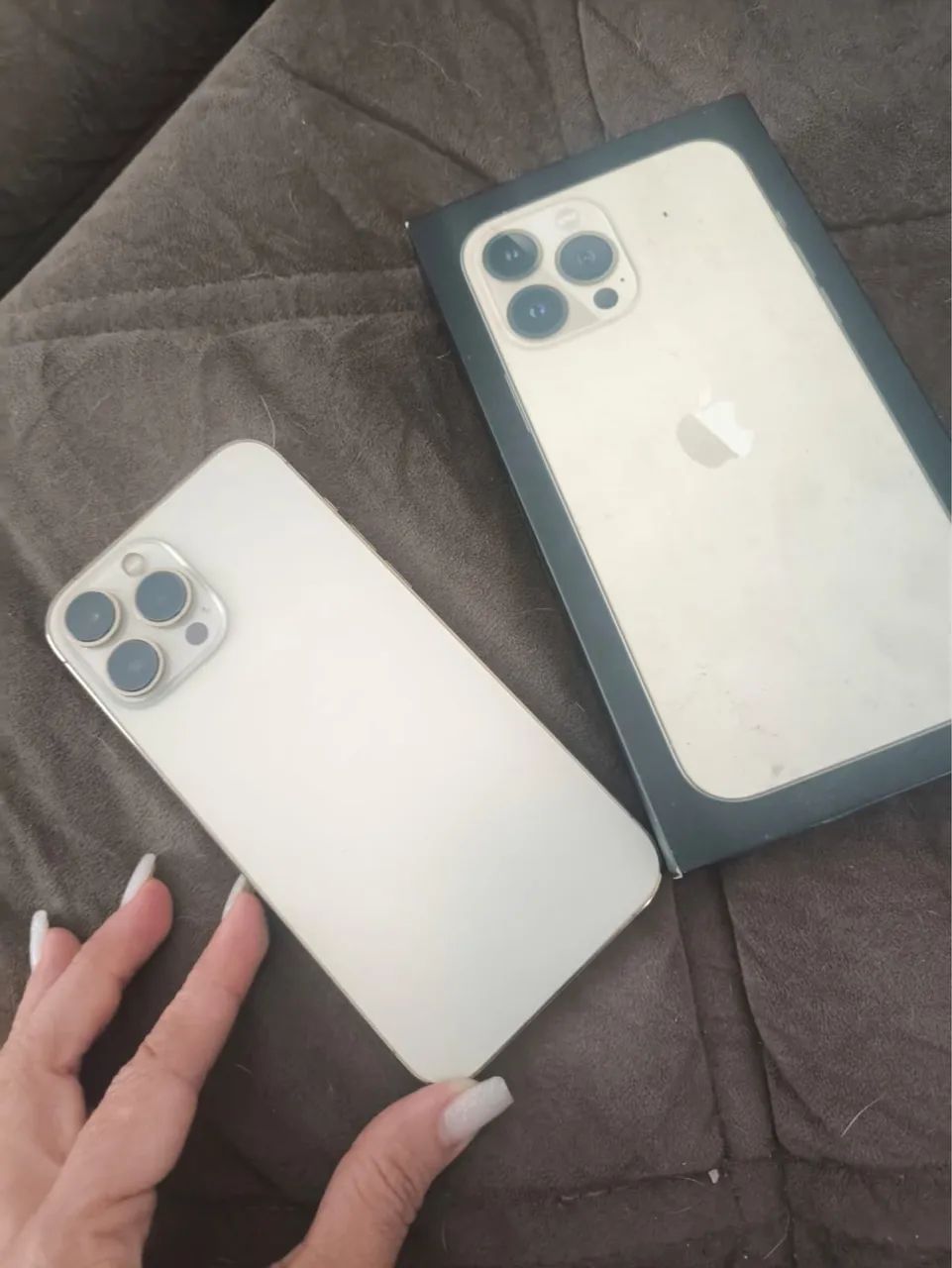 iPhone 13 Pro Max dourado  - Foto 2