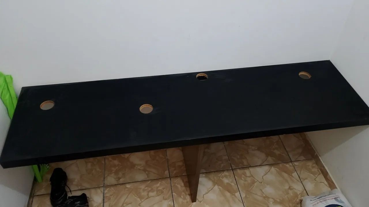Mesa suspensa 50cmx1,80m - Foto 3