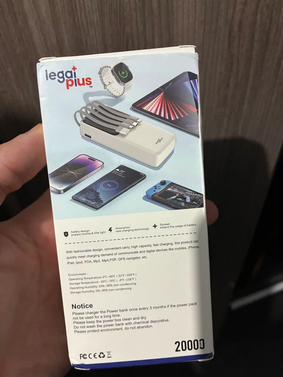 Powerbank 20000 mah NOVO  - Foto 2