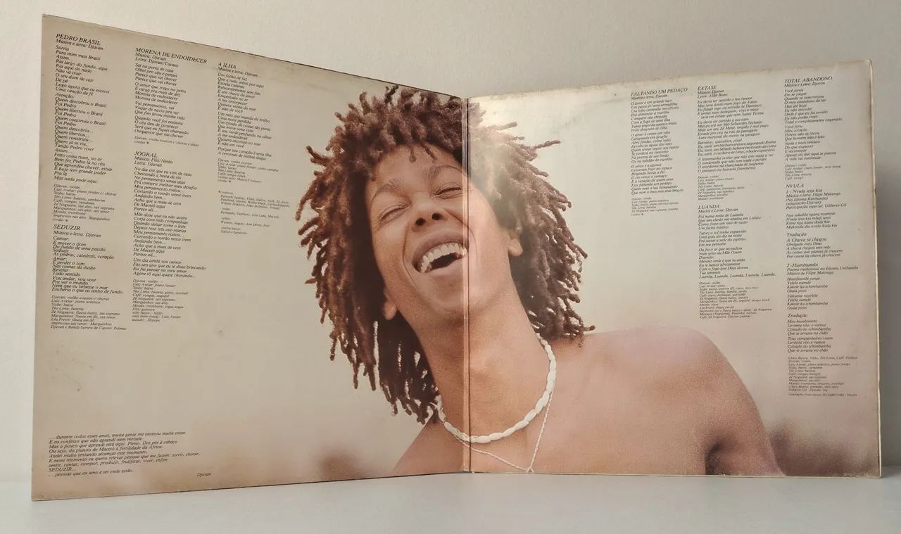 LP djavan - seduzir - disco de vinil - Foto 3