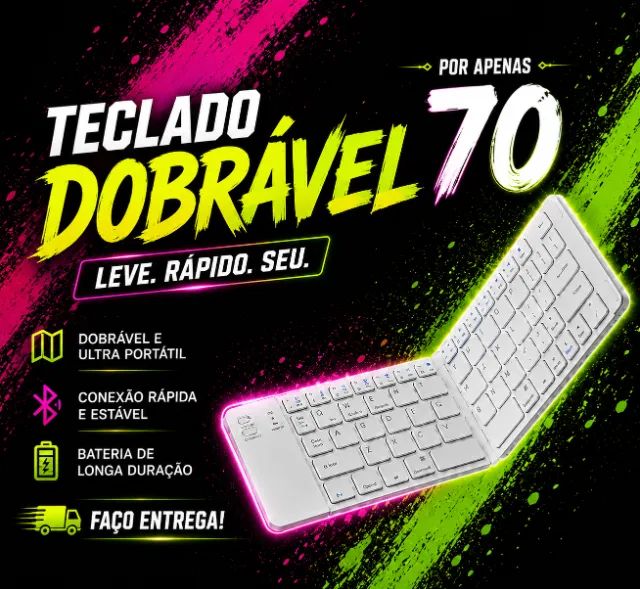 Teclado Via Bluetooth 