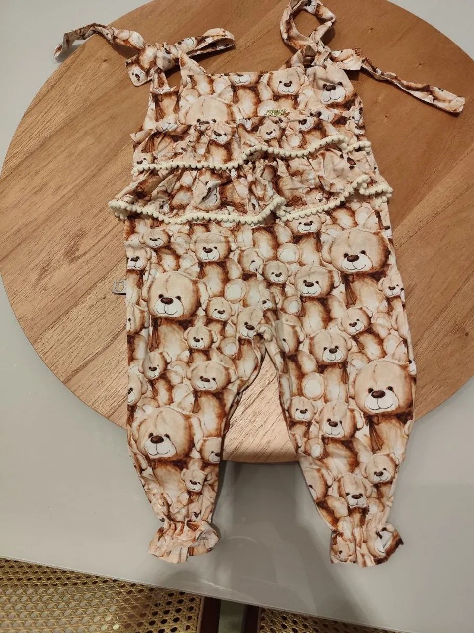 Macacão de perna infantil 