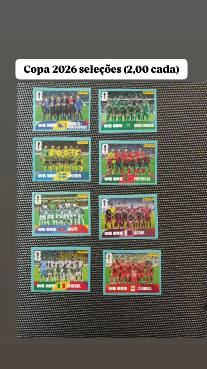 Figurinhas da Copa 2026 - Foto 5