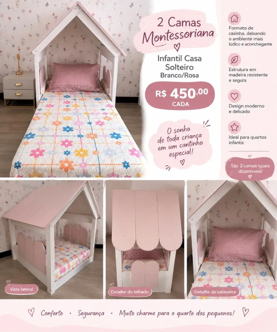 Cama Montessoriana