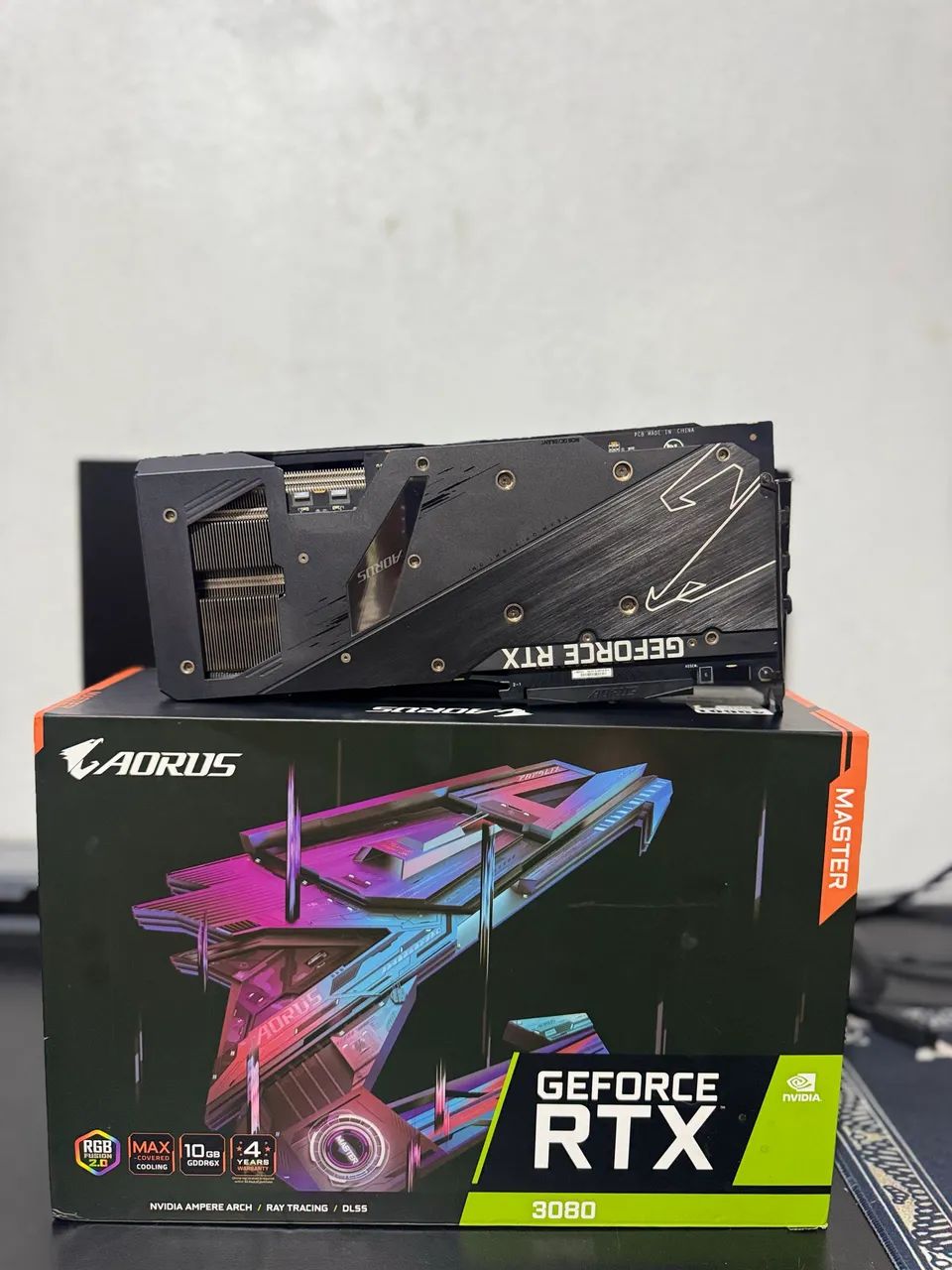 RTX 3080 AORUS MASTER LCD - 10GB  - Foto 3