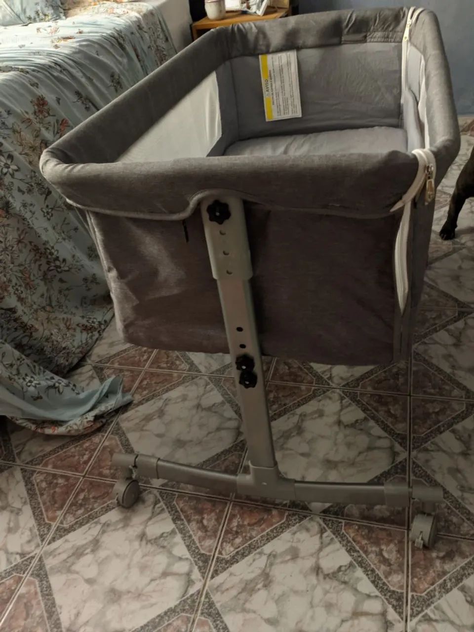 Co-Bed Kababy cinza (Usado) - Foto 3