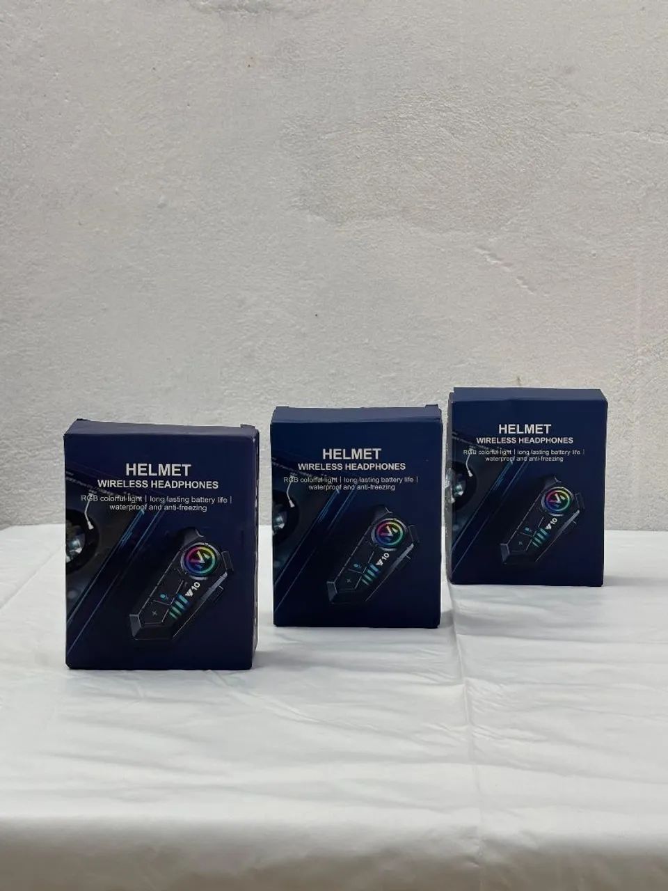 FONE BLUETOOTH PARA CAPACETE - HELMET V10