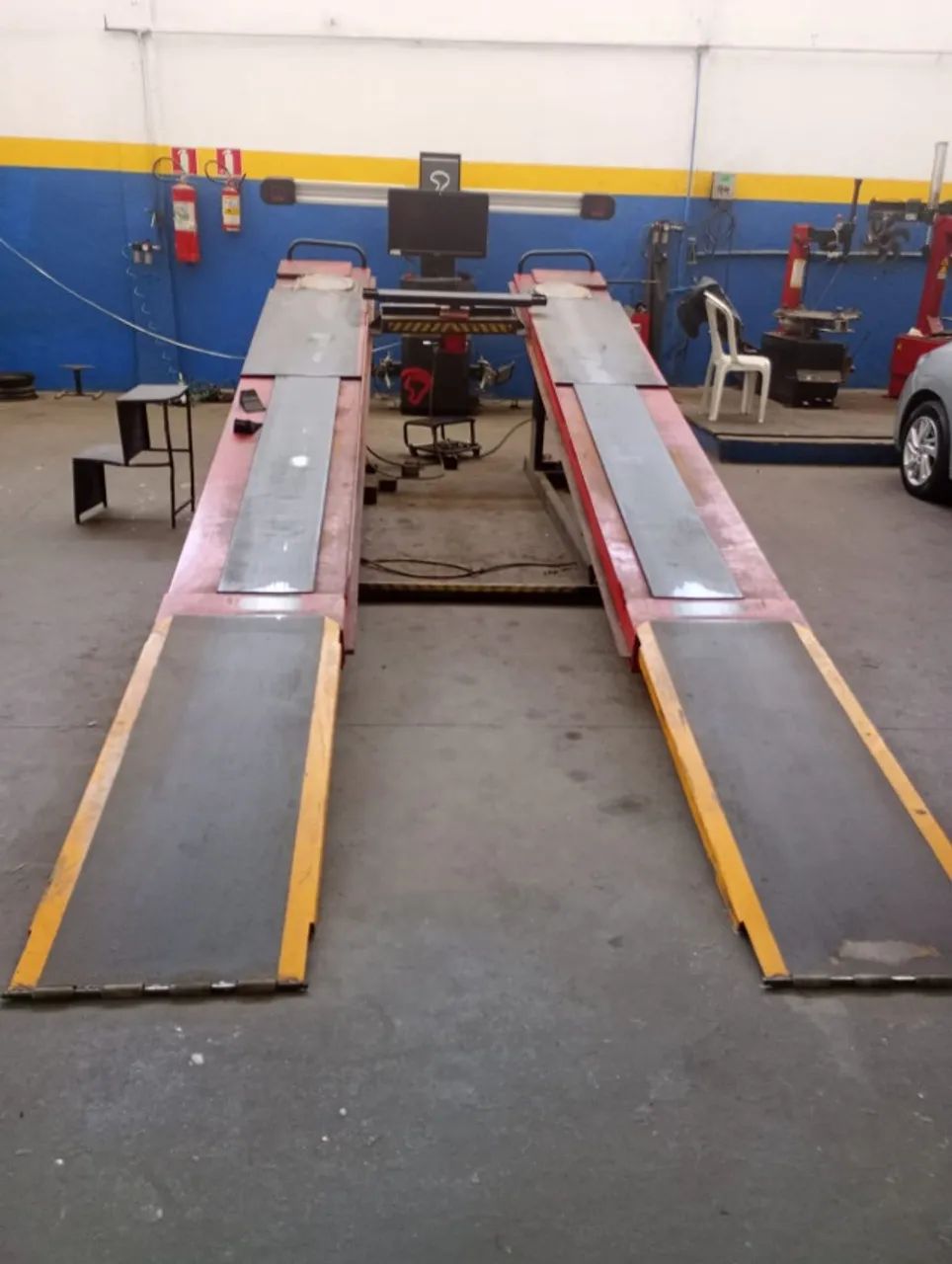 RAMPA PARA ALINHAMENTO AUTOMOTIVO