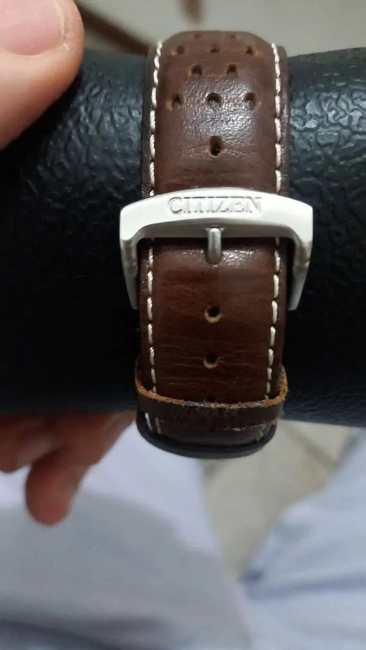 Citizen Brycen Eco-Drive Weekender Chronograph CA0649-06X Completo