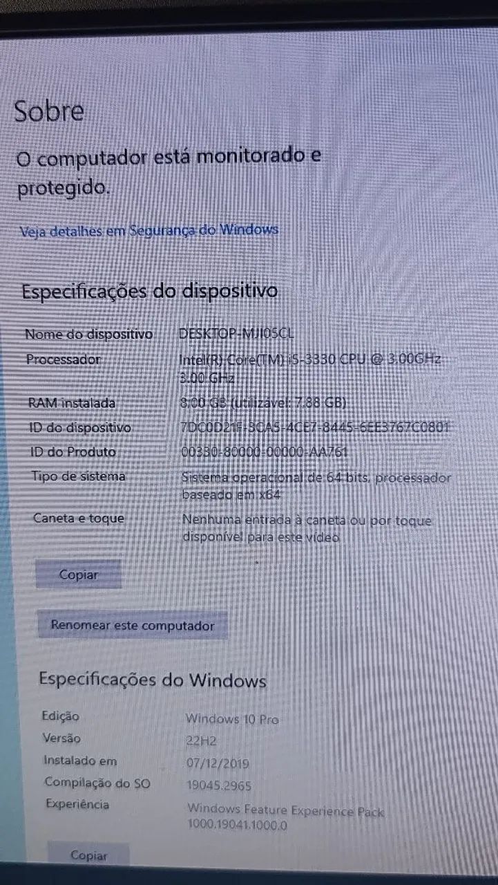 Lindo Desktop PC i5 8 ram 240SSD - Foto 2