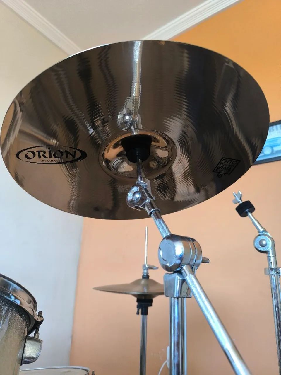 Pacote instambul 18" modelo MSX,  16" e 18" polegadas marca Orion solo pro 10 medium crash - Foto 2