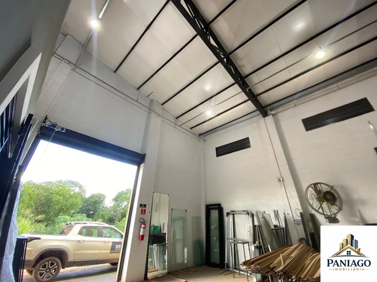Barracão 430 m², pé direito alto, energia solar - Parque Geórgia, Cuiabá/MT - Foto 5