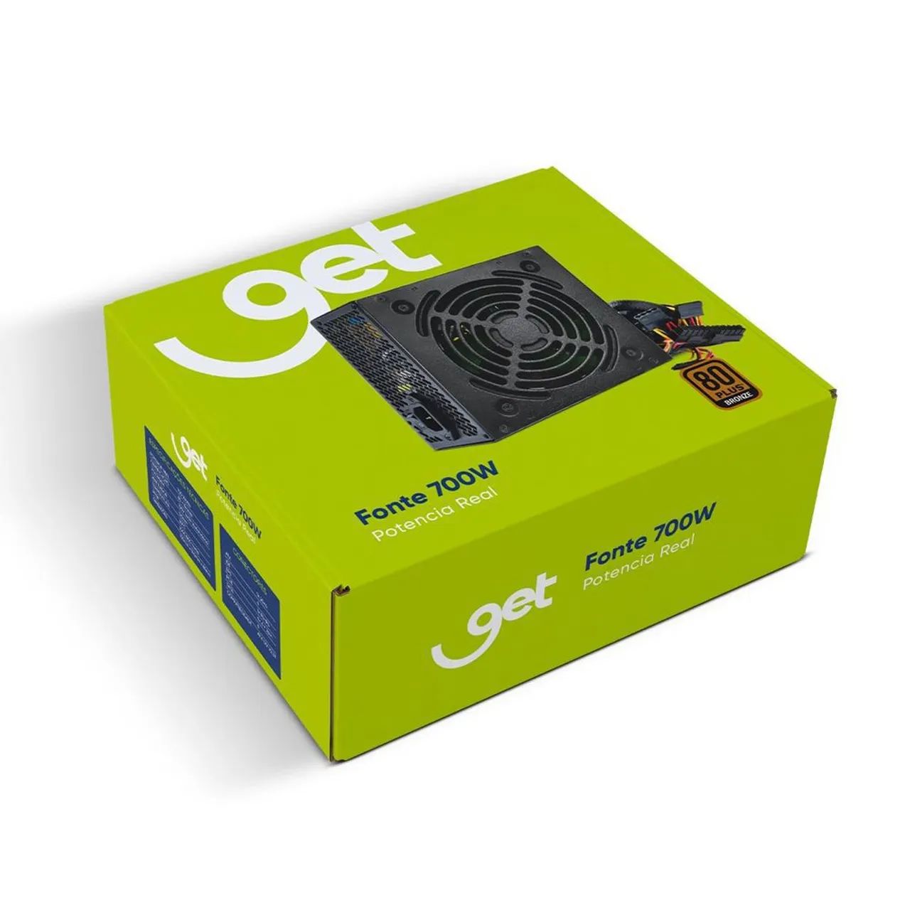 Fonte atx 700w 80 plus bronze get