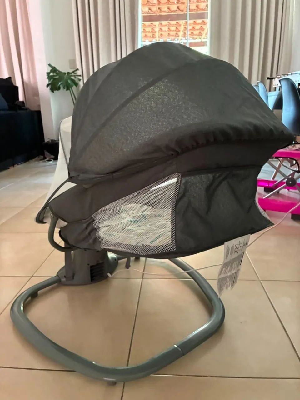 Cadeira Descanso Bebê Automática C/ Bluetooth E Fonte Bivolt - Foto 2