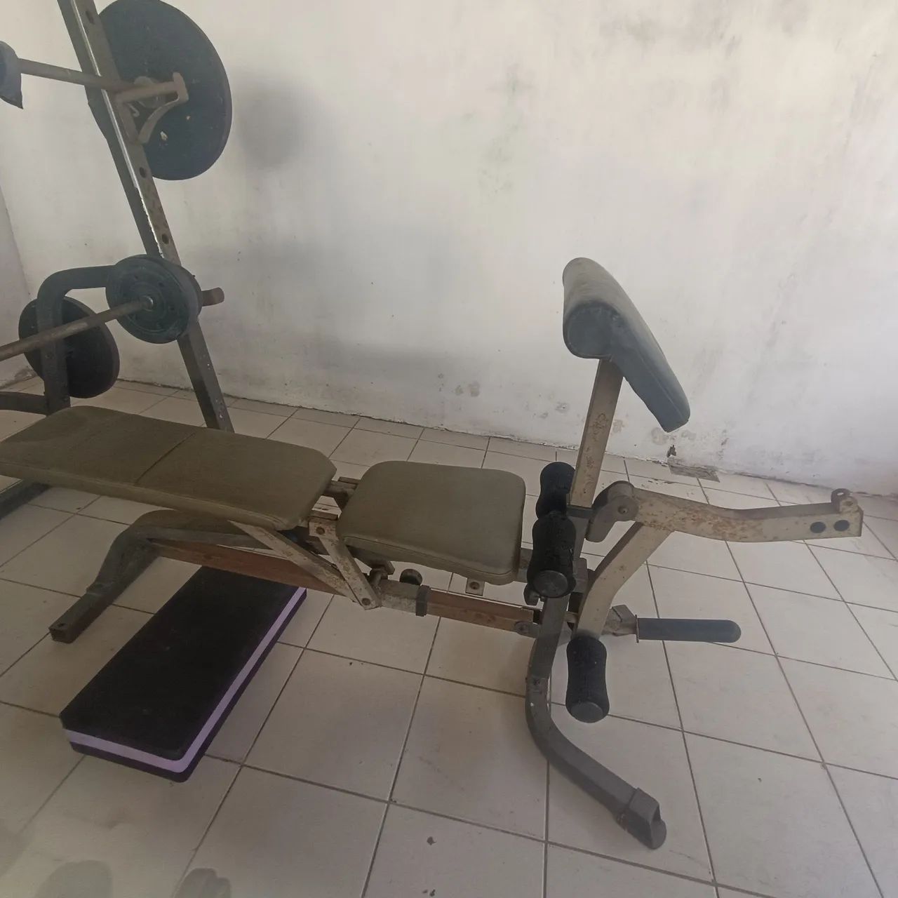 estação de treinamento + Leg press  - Foto 4