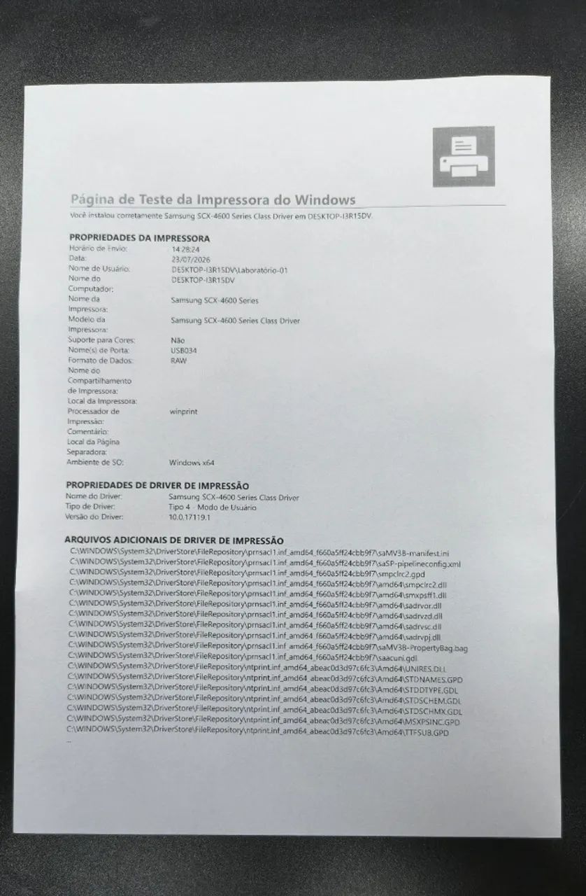Multifuncional SAMSUNG SCX-4600 - Foto 5