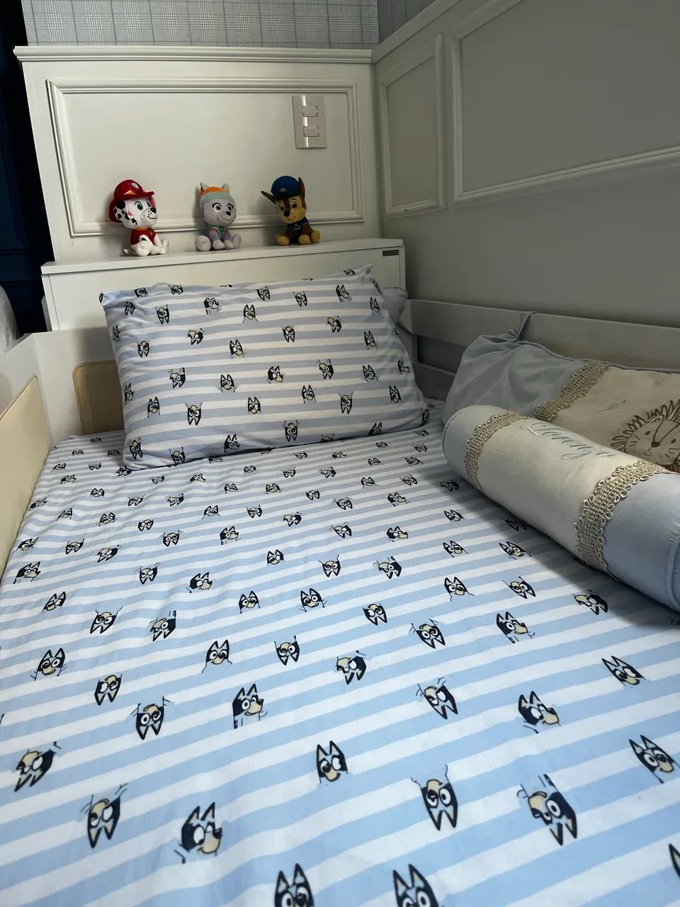 Cama montessoriana MDF branca- Muito Nova! - Foto 4
